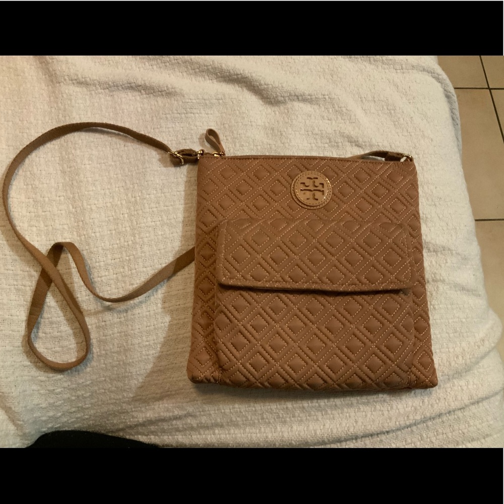 Tan Tory Burch cross body